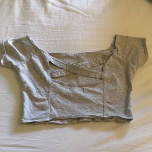 Hollister cross back croptop